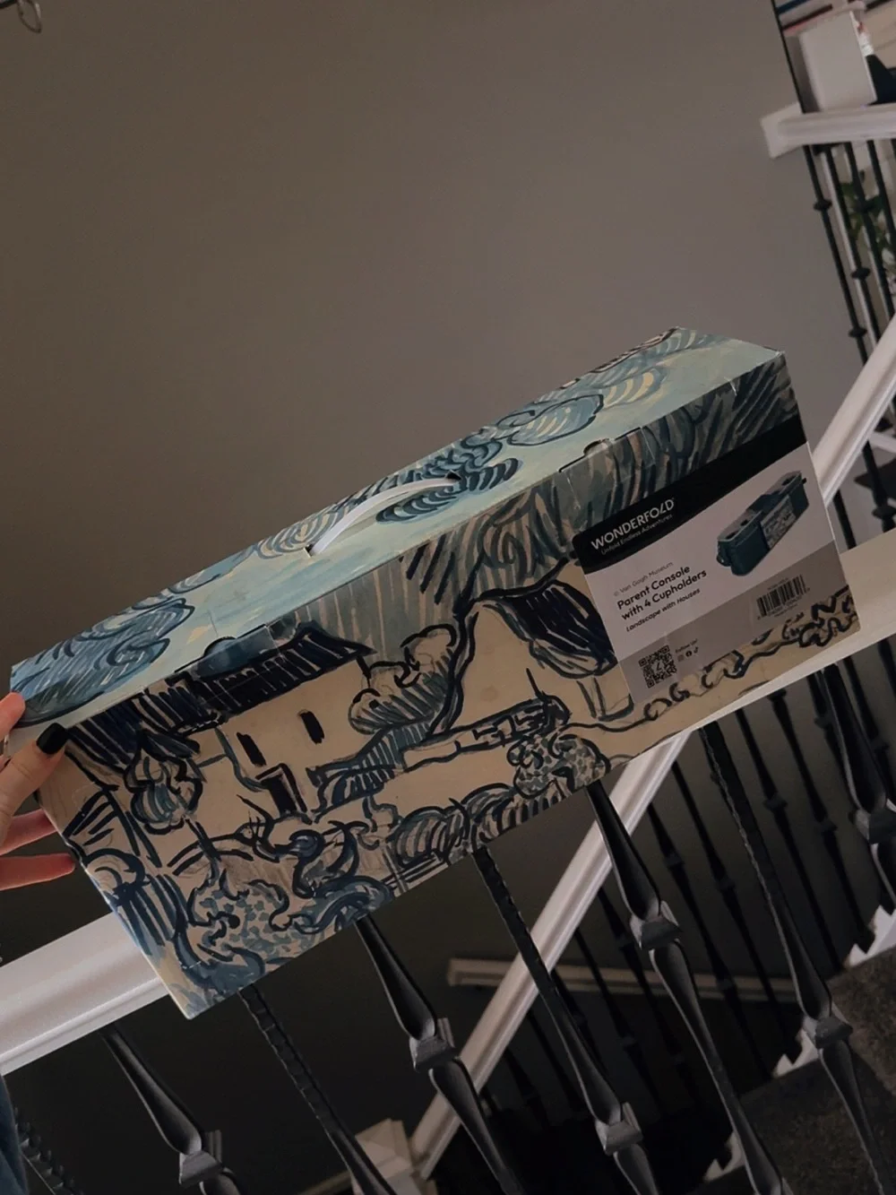 Wonderfold Patterned Console with Cupholders - Van Gogh Museum - Picture 1 of 1